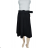 Women's Long Chiffon Short Sleeve Dress (S/M ONE SIZE) ITALIAN FASHION IMWGM23456 -   black -   S / M