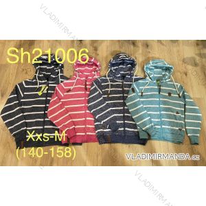 Youth girl's women's zip-up hoodie (XXS-M,140-158) VINTE VIN22AH2084A