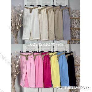 Women's stretch trousers long (S / M ONE SIZE) ITALIAN FASHION IMWB221597
