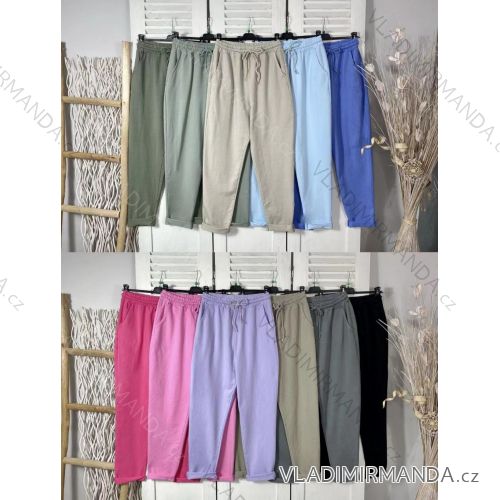 Women's stretch trousers long (S / M ONE SIZE) ITALIAN FASHION IMWB221597