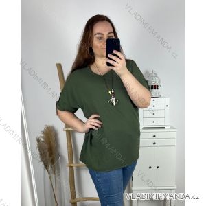 Tunic / blouse long sleeve women's oversized (3XL / 4XL ONE SIZE) ITALIAN FASHION IMWQ2191650