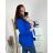 Women's long sleeve jacket (M/L/XL ONE SIZE) ITALIAN FASHION IMC23016 XL/2XL modrá královská