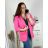 Women's long sleeve jacket (M/L/XL ONE SIZE) ITALIAN FASHION IMC23016 XL/2XL modrá královská