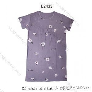 Women's short sleeve nightgown (S-2XL) WOLF D2331