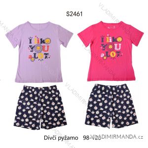 Pajamas long baby girl (98-128) WOLF S2751
