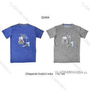 T-shirt short sleeve for children boys (98-128) WOLF S2806