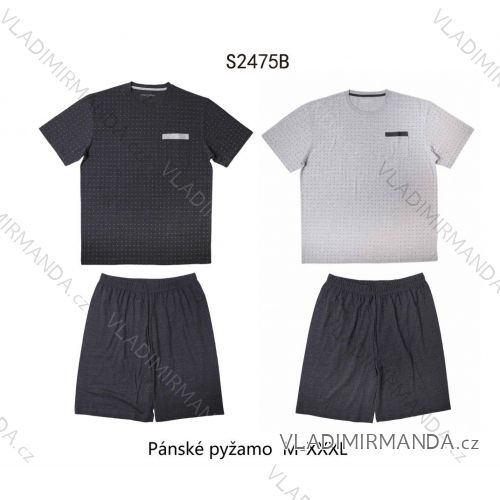 Short men's pajamas (M-3XL) WOLF S2475B
