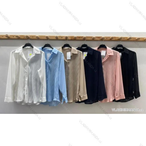 Women's Long Sleeve Shirt (S/M ONE SIZE) ITALIAN FASHION IMPDY23LS18008