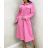Women's Knitted Sweater Dress Set (S/M ONE SIZE) ITALIAN FASHION IMWE223972