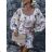 Women's Knitted Sweater Dress Set (S/M ONE SIZE) ITALIAN FASHION IMWE223972