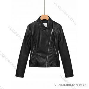Women's leatherette jacket (S-XL) GLO-STORY GLO24WPY-4215-1