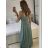 Women's Strapless Long Party Dress (S/M ONE SIZE) ITALIAN FASHION IMPSH2360055 red S / M