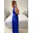 Women's long sleeveless formal dress (S/M/L ONE SIZE) ITALIAN FASHION IMS235192