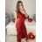 Women's long sleeveless party dress (S/M ONE SIZE) ITALIAN FASHION IM424231701