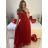 Women's Long Elegant Party Dress (S/M ONE SIZE) ITALIAN FASHION IM923MARINA
