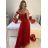 Women's Long Elegant Party Dress (S/M ONE SIZE) ITALIAN FASHION IM923MARINA