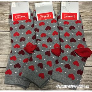 Women's Happy Valentine's Socks (37-41) POLISH FASHION DPP21002/DR
