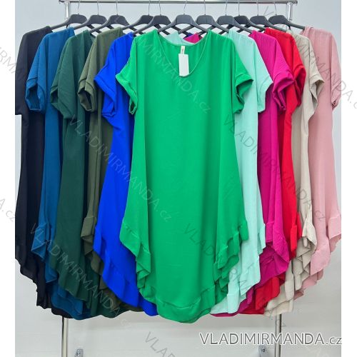 Shirt extended 3/4 long sleeve women's (L/XL/2XL ONE SIZE) ITALIAN FASHION IM423025