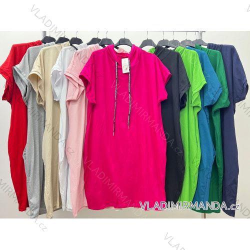 Shirt extended 3/4 long sleeve women's (L/XL/2XL ONE SIZE) ITALIAN FASHION IM423025