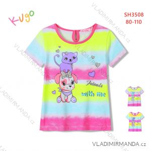 T-shirt short sleeve infant to child girl (80-110) KUGOKC9961