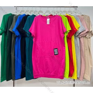 Shirt extended 3/4 long sleeve women's (L/XL/2XL ONE SIZE) ITALIAN FASHION IM423025