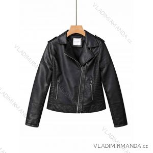 Women's leather jacket (S-2XL) GLO-STORY GLO24WPY-4213-1