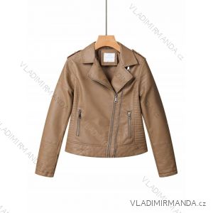 Women's leather jacket (S-2XL) GLO-STORY GLO24WPY-4213-2