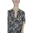 Women's Summer Short Sleeve Dress (S / M ONE SIZE) ITALIAN FASHION IMWB22017 -   white -   L/XL