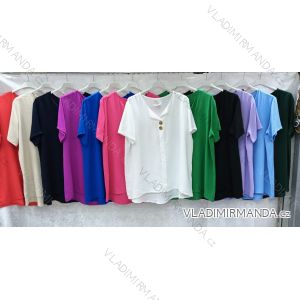 Tunic / blouse long sleeve women's oversized (3XL / 4XL ONE SIZE) ITALIAN FASHION IMWQ2191650