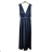 Women's Strapless Long Party Dress (S/M ONE SIZE) ITALIAN FASHION IMPSH245192 red S / M