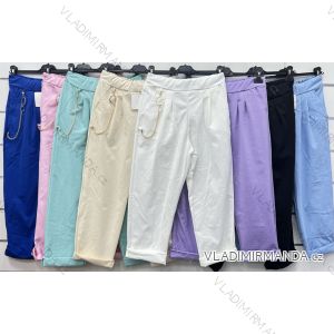Women's stretch trousers long (S / M ONE SIZE) ITALIAN FASHION IMWB221597