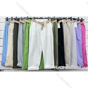 Women's stretch trousers long (S / M ONE SIZE) ITALIAN FASHION IMWB221597