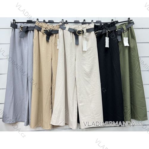 Women's stretch trousers long (S / M ONE SIZE) ITALIAN FASHION IMWB221597