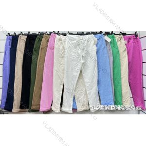 Women's stretch trousers long (S / M ONE SIZE) ITALIAN FASHION IMWB221597