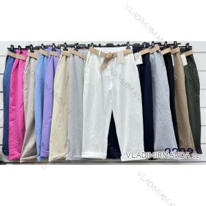 Women's stretch trousers long (S / M ONE SIZE) ITALIAN FASHION IMWB221597