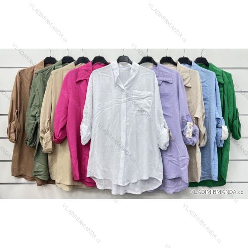Women's T-Shirt Short Sleeve (S / M / L ONE SIZE) ITALIAN FASHION IMWC222158