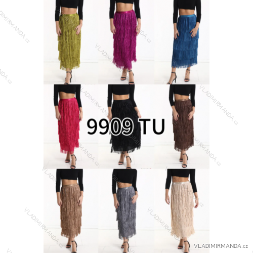 Women's long skirt (S/M ONE SIZE) ITALIAN FASHION IMPDY23LC5881