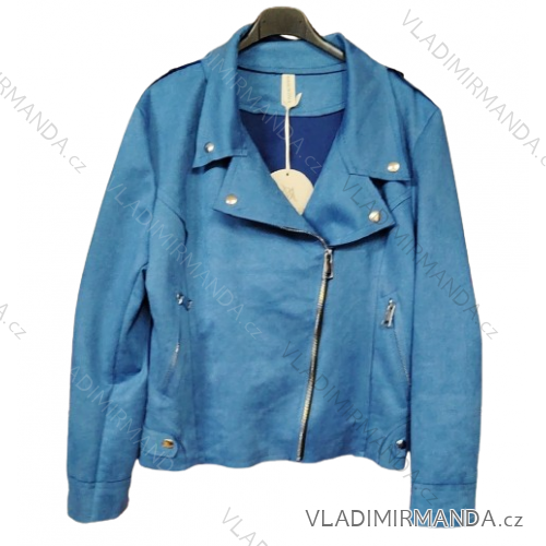 Women's winter quilted long sleeve jacket (SML-XL) ITALIAN FASHION IMWM216610 -   modrá královská -   52