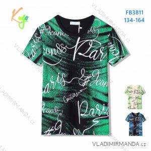T-shirt short sleeve children´s girl´s (116-146) KUGO B2855