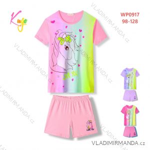 Long pajamas glowing in the dark children's girls (98-128) KUGO MP1305