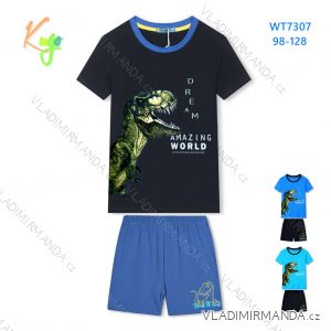Children's short pajamas for boys (98-128) KUGO MP1367