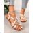 Women's sandals (36-41) SSHOES FOOTWEAR OBSS24PS06