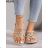 Women's sandals (36-41) SSHOES FOOTWEAR OBSS24BG149