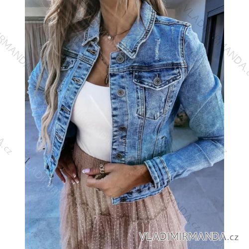 Denim jacket oversize women's (xs-l) Italian fashion IMT19040