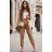 Women's Long Chiffon Short Sleeve Dress (S/M ONE SIZE) ITALIAN FASHION IMWGM23456