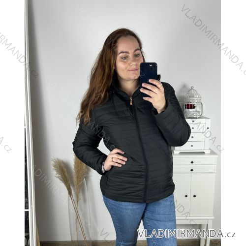 Women's jacket (xl-5xl) POLISH FASHION PME22SP2208 -   black -   2XL