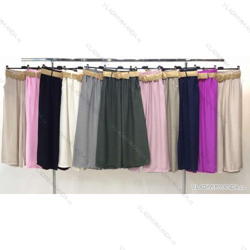 Women's stretch trousers long (S / M ONE SIZE) ITALIAN FASHION IMWB221597