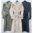 Women's Slim Long Sleeve Trench Coat (S/M ONE SIZE) ITALIAN FASHION IMWCP24072