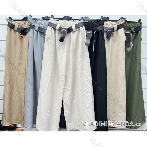 Women's stretch trousers long (S / M ONE SIZE) ITALIAN FASHION IMWB221597