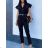Women's Long Sleeve Hoodie Dress (S / M ONE SIZE) ITALIAN FASHION IMWA216095